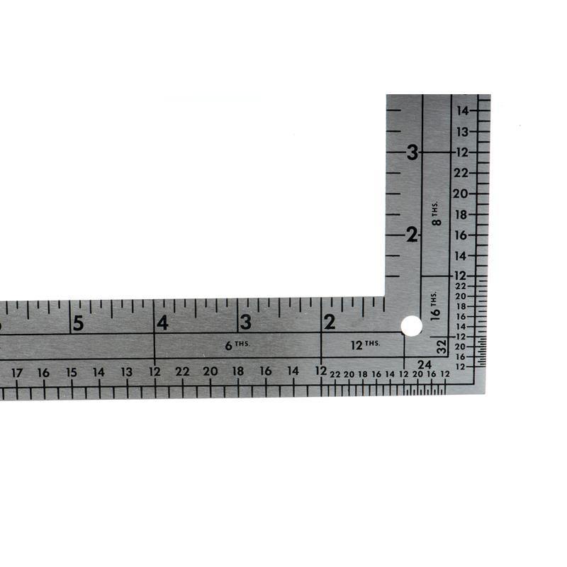 ALUMINIUM L SQUARE METRIC (60cm x 35mm) - Tacura