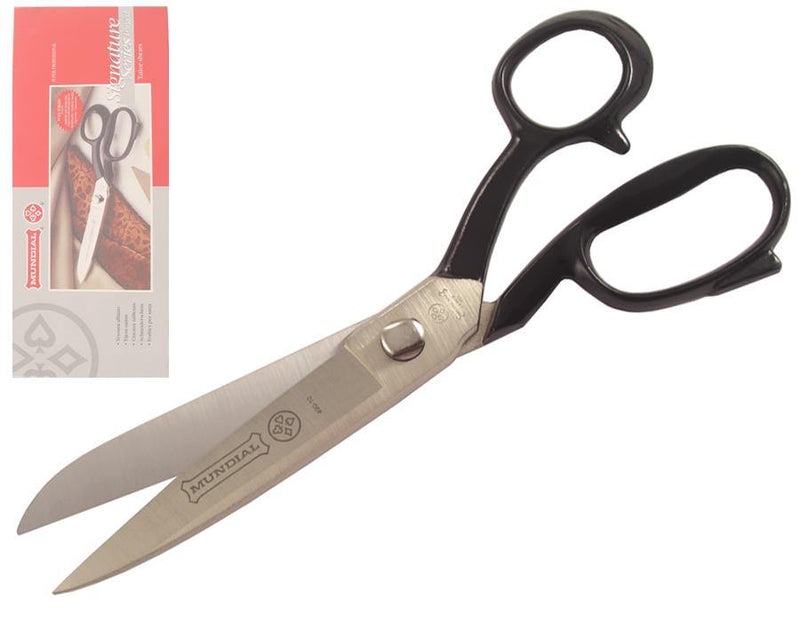 MUNDIAL 490NP NICKEL PLATED TAILORS SHEARS in 8", 9", 10" & 12" sizes - Tacura
