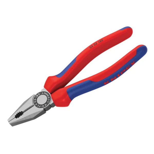 KNIPEX High Leverage Combi Pliers 180mm Multi Component Grip